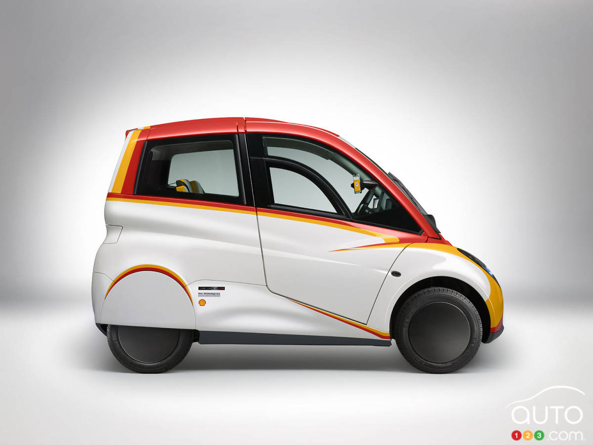 Shell dévoile son concept de véhicule urbain